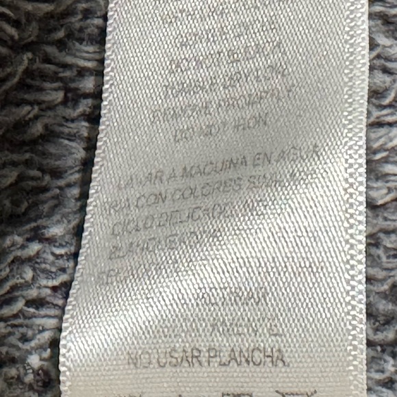 Oscar dela Renta Gray And Black Leopard zippered Robe XL - Picture 6 of 6